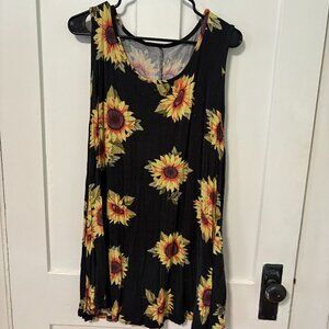 Larace sunflower tunic tank top